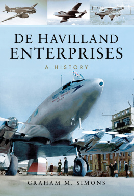 De Havilland Aircraft Company ltd - DE HAVILLAND ENTERPRISES: a history