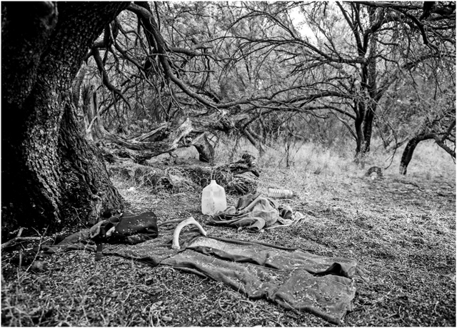 Migrant campsite near Green Valley Arizona Photo by Michael Wells - photo 7