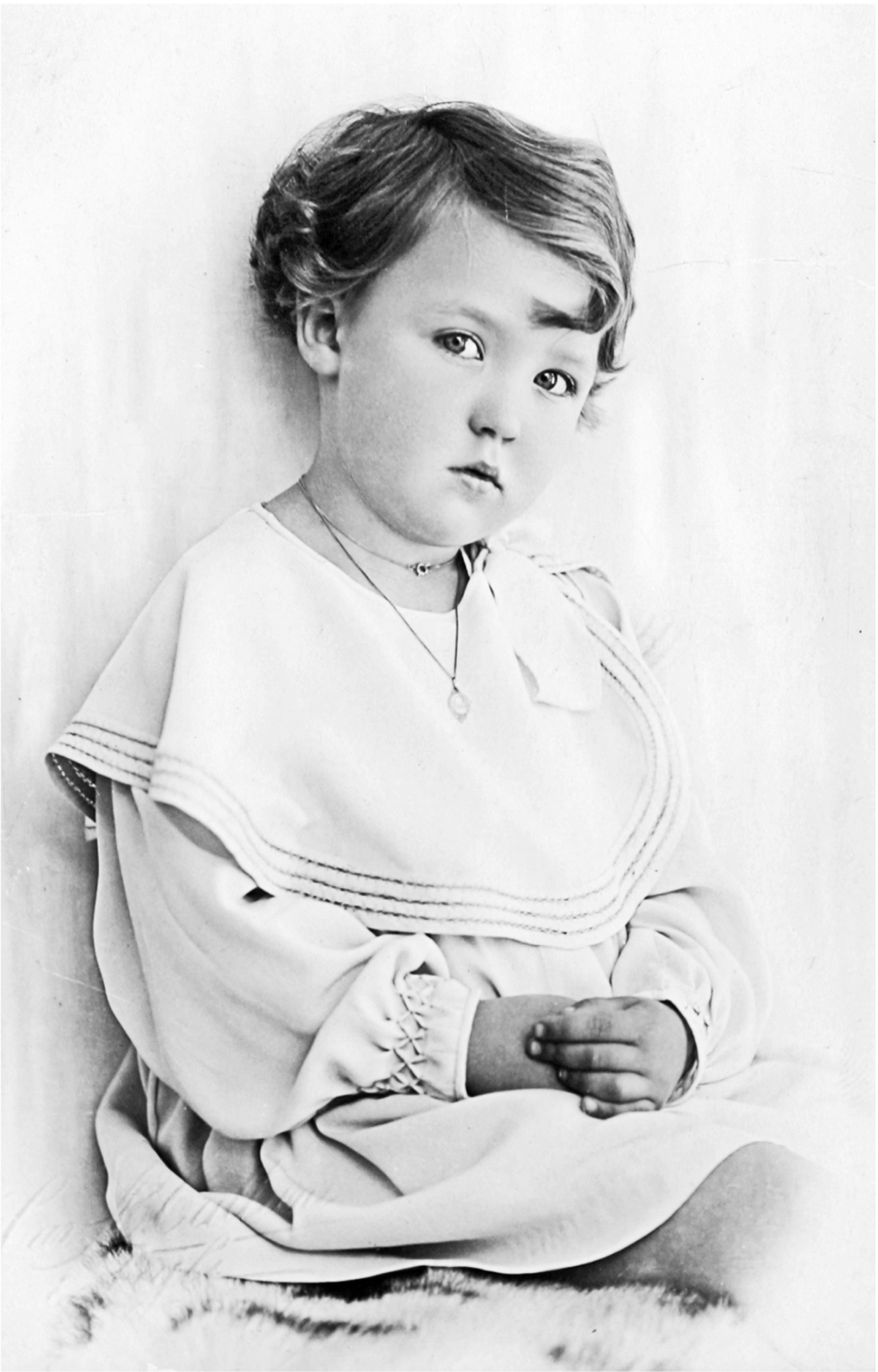 Studio portrait of Oriana at the age of three 1 A FAMILY IN WHICH NOBODY - photo 3