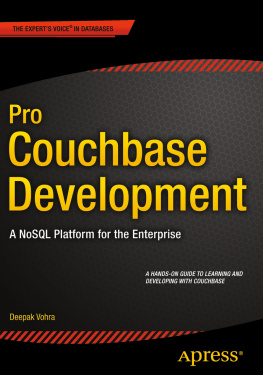 Deepak Vohra Pro Couchbase Development