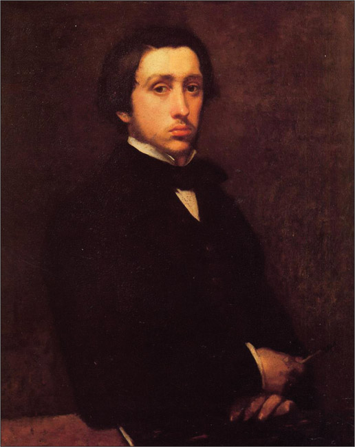 Self-portrait 1855 All his life Degas was temperamental restless and easily - photo 3