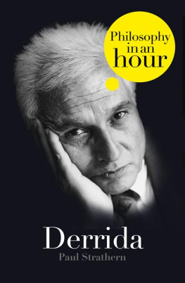 Derrida Jacques - Derrida: philosophy in an hour