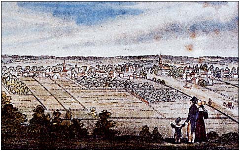 This view of Litchfield in the early 1800s shows the impact of settlement on - photo 8