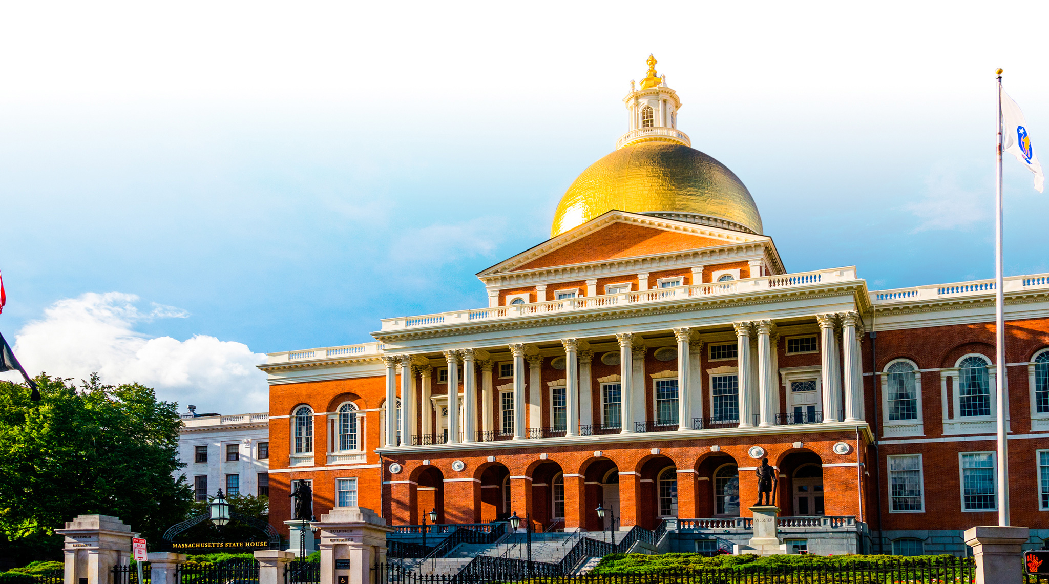 Massachusetts State House designed by Charles Bulfinch Fenway Park Google - photo 33