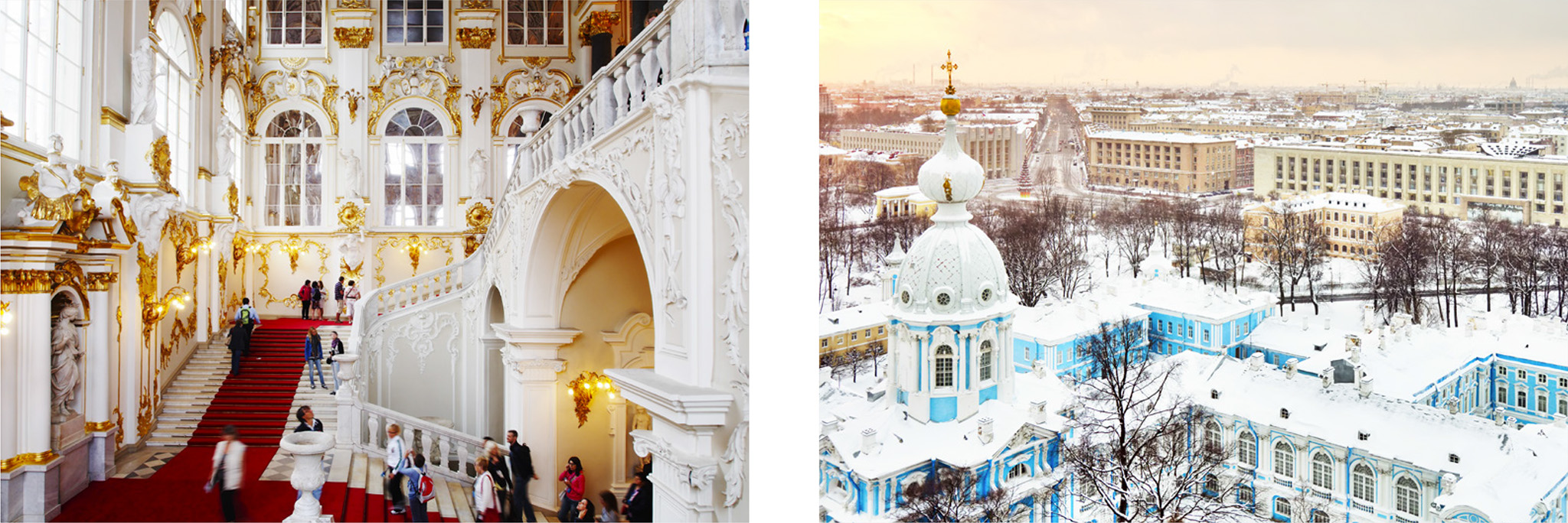 t Ascending the grand staircase of the Winter Palace the snowy rooftops of the - photo 6