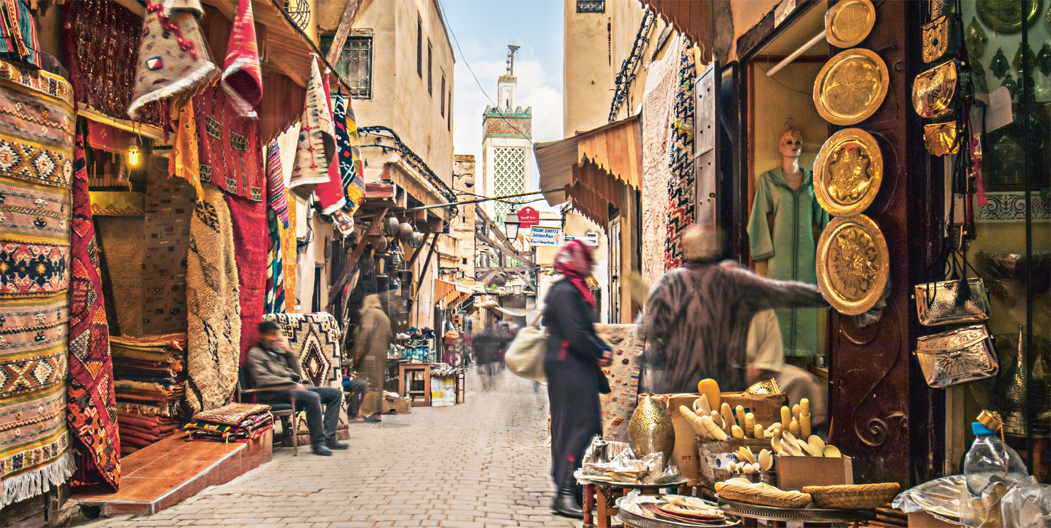 t A medina is an historic old city of which Morocco has many Laced with - photo 8