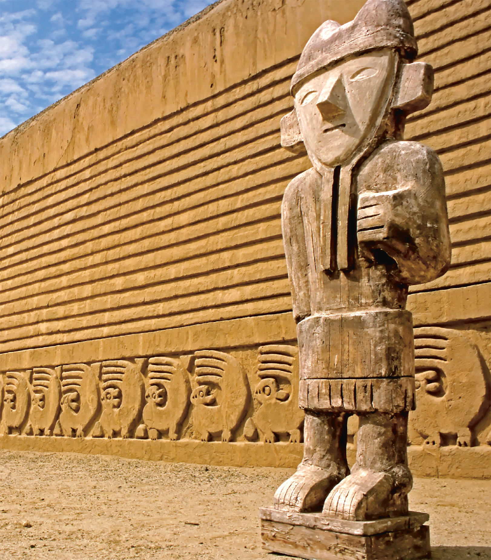 t Peru harbors impressive remains of old cultures from the adobe walls of the - photo 14