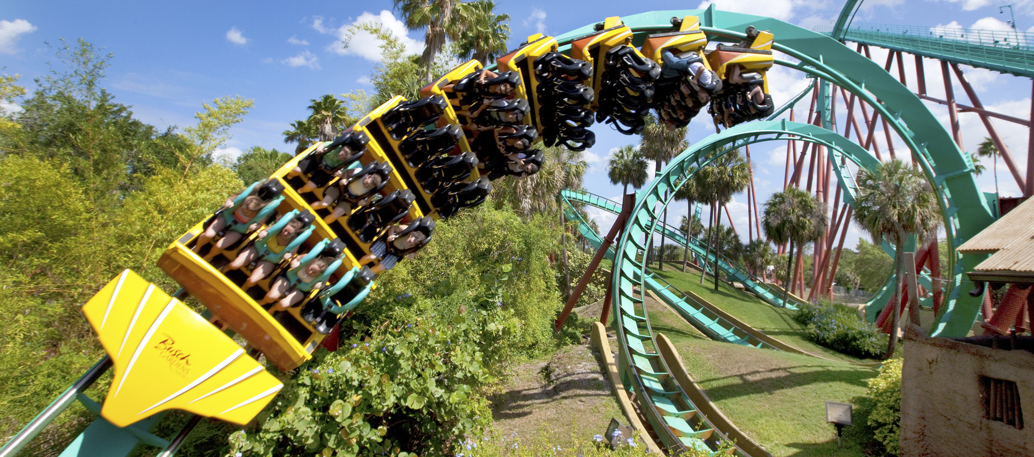 The high-speed thrill ride Kumba at Busch Gardens Tampa The great indoors - photo 5