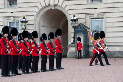 Soldiers taking part in the Changing the Guard By season In spring visit to - photo 4