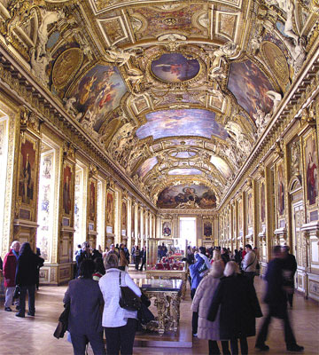 Interior of the Galerie dApollon Louvre Families are spoilt for choice in - photo 3