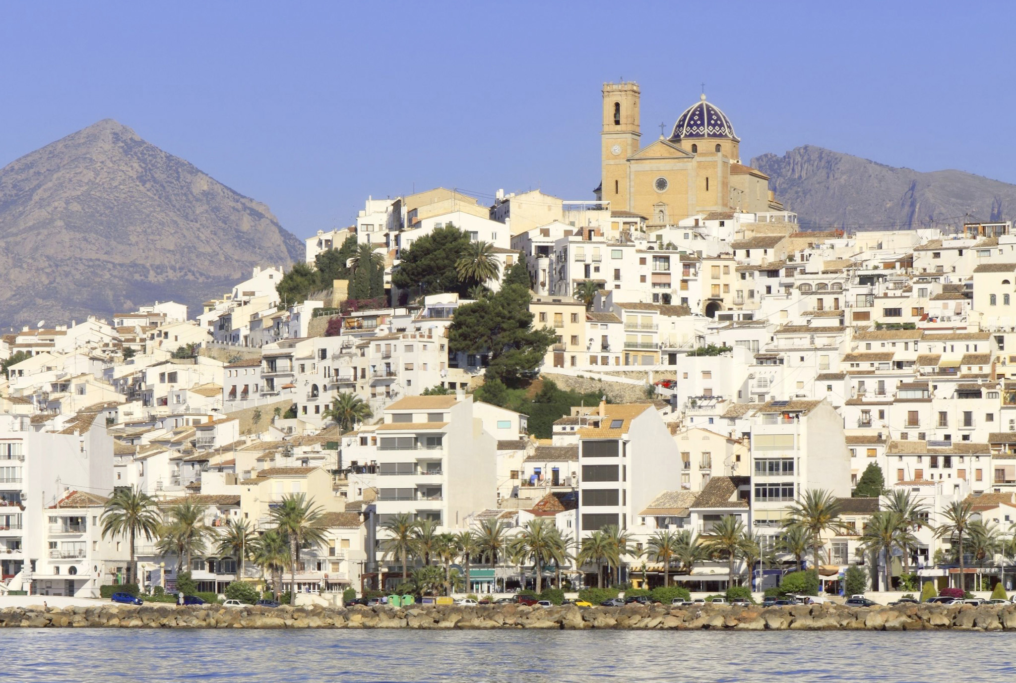 The pretty whitewashed village of Altea tumbles down a steep hillside to the - photo 12