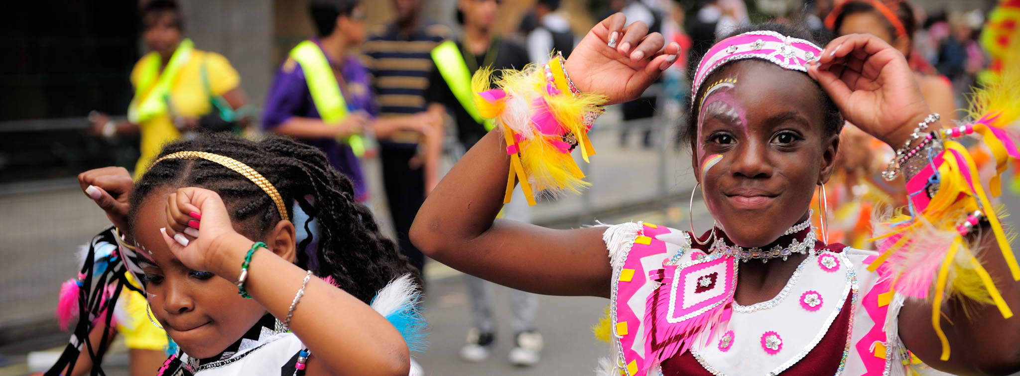 Children in colourful costumes taking part in the annual celebrations of the - photo 9