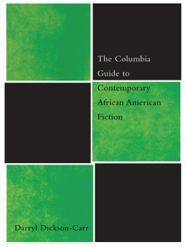 Dickson-Carr The Columbia Guide to Contemporary African American Fiction