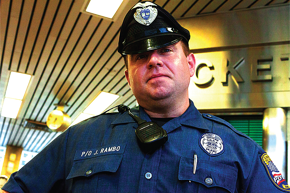 20- Collingswood NJ 2013 Seeing me take photos at a train station Sergeant - photo 21