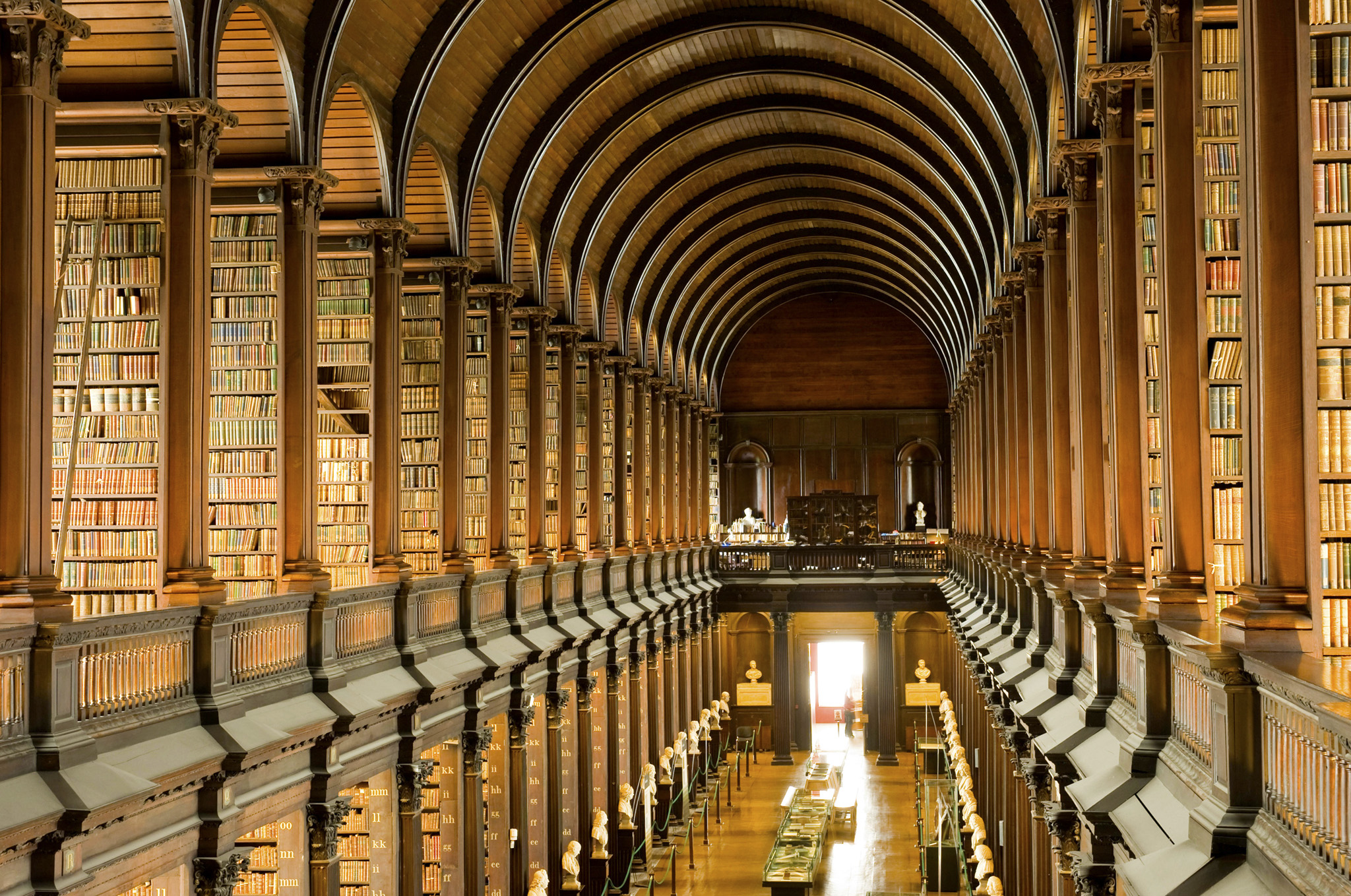 The magnificent Long Room at Trinity Colleges Old Library Dublin Top 10 - photo 6