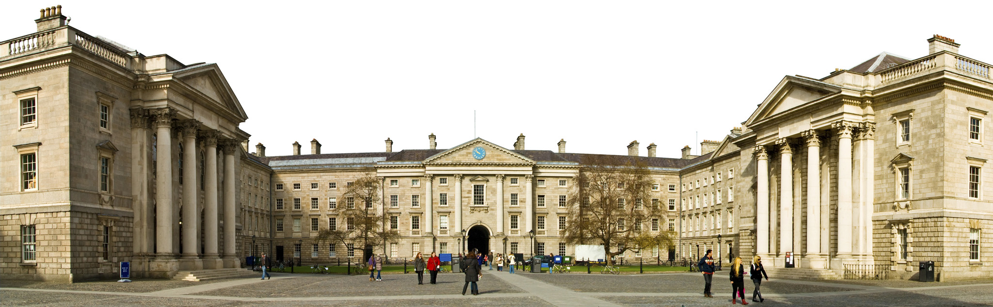 Students in the quadrangle Trinity College NEED TO KNOW College Green - photo 9