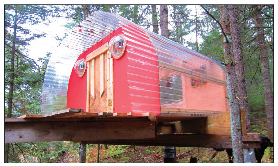 The U B 30 Treehouse that I built for my brother Dustins thirtieth birthday - photo 12