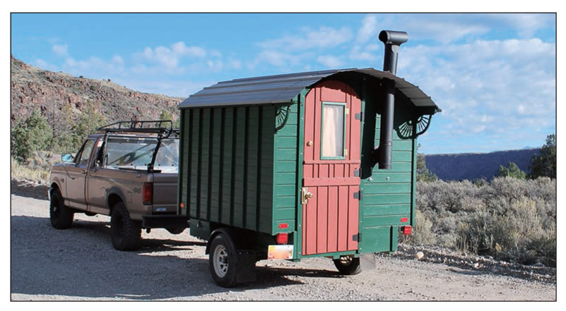 A micro-house on wheels George Crawfords Vardo photo by George Crawford - photo 15