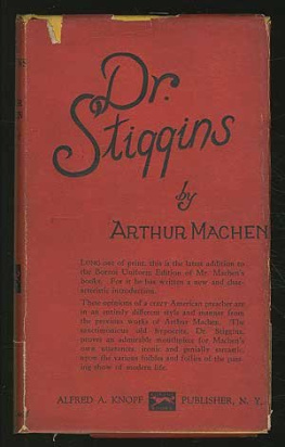 Dr Stiggins - Arthur Machen