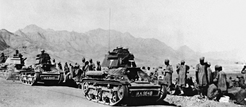 British tanks during riots in the North-West Frontier Province 1935 At the - photo 1