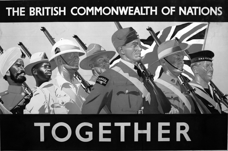 A propaganda poster used in Britain to reassure people of the unity of the - photo 3