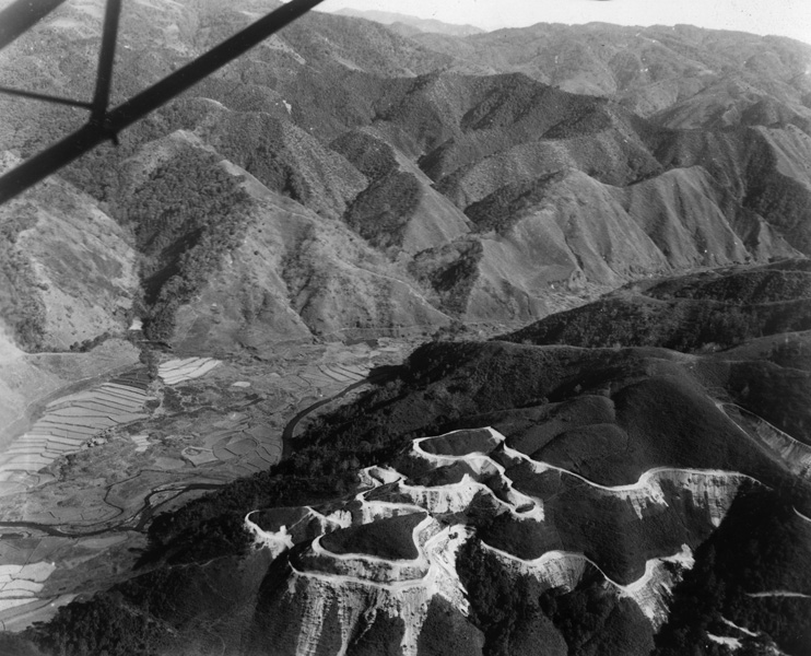 An aerial view of the Ledo Road linking India Burma and China Much of the - photo 14