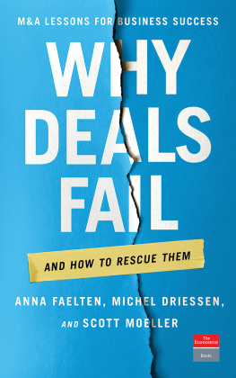 Driessen Michel - Why deals fail: and how to rescue them: M&A lessons for business success
