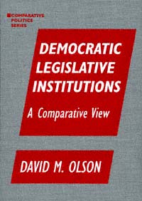 title Democratic Legislative Institutions A Comparative View Comparative - photo 1