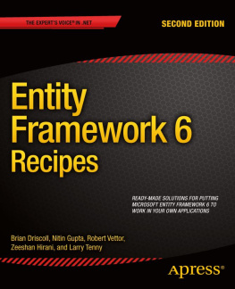 Driscoll Brian Entity Framework 6 Recipes