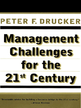 Drucker - Management Challenges for the 21st Century