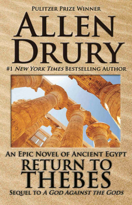 Drury - A god against the gods. Return to Thebes