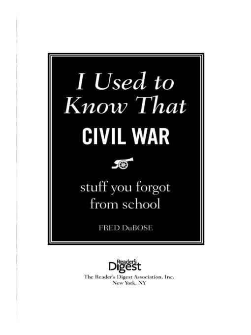 I used to know that Civil War stuff you forgot from school - image 1