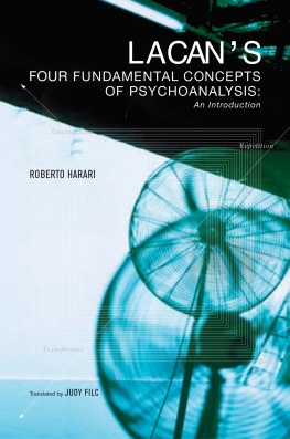 Roberto Harari Lacans Four Fundamental Concepts of Psychoanalysis