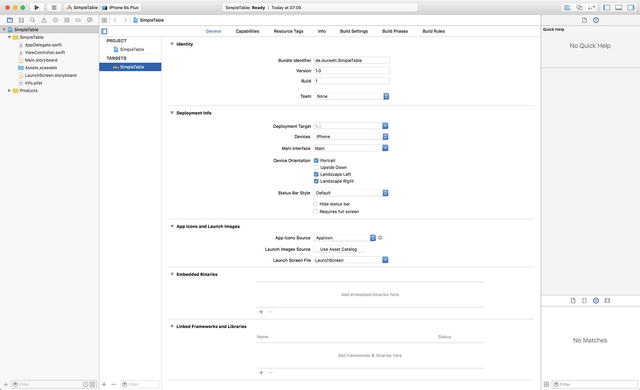 Figure 1-6 The initial Xcode view showing your new skeleton application - photo 6