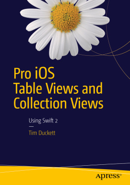 Duckett - Pro iOS Table Views and Collection Views