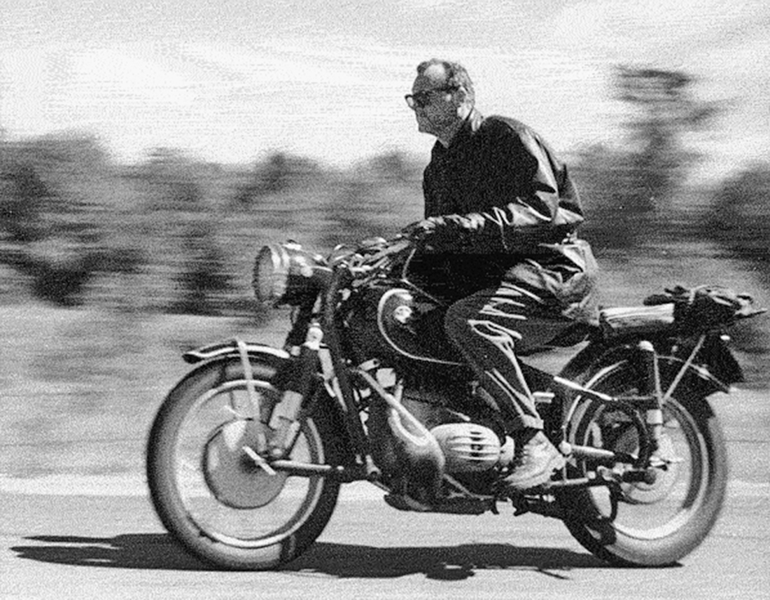 The maverick sociologist C Wright Mills who rode a motorcyle that he built - photo 15