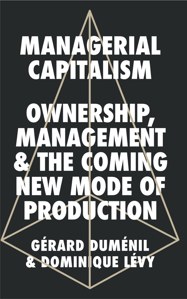 Managerial Capitalism Managerial Capitalism Ownership Management and the - photo 1