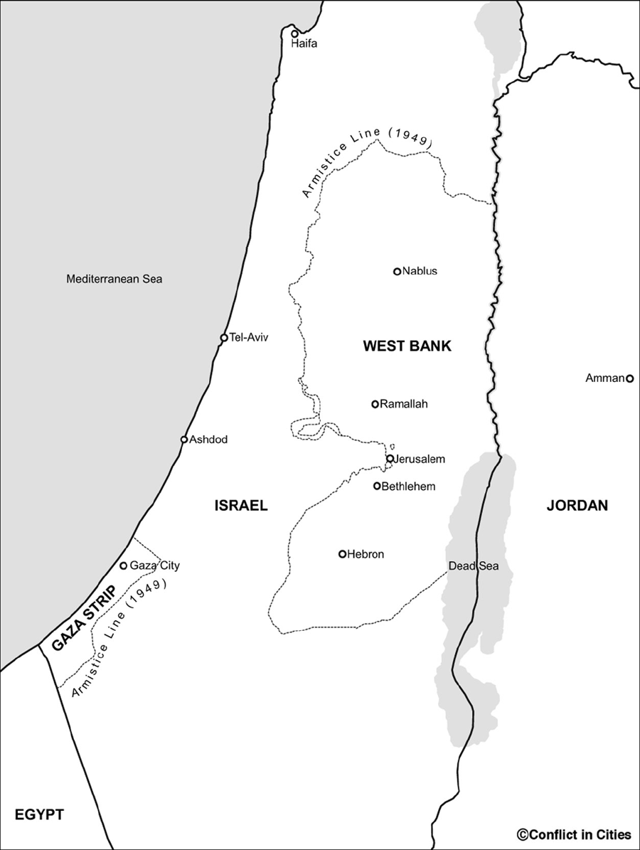 MAP 01 Jerusalem and Region THERE ARE SCORES of people who have helped in - photo 2