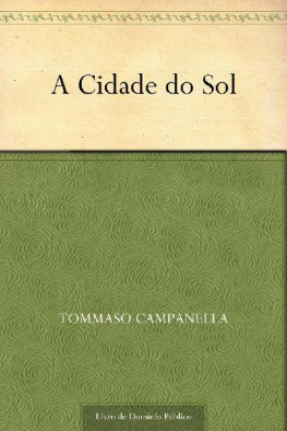 Tommaso Campanella - A Cidade do Sol (Portuguese Edition)