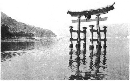 7 Miyajima with its outer gate torii set in the sea The whole island - photo 5