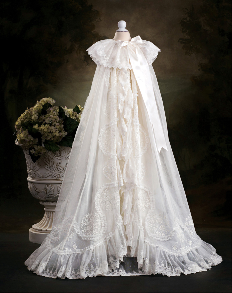 Royal Netting Christening Gown CONSTRUCTED BY C ONNIE P ALMER DIRECTIONS BY - photo 3