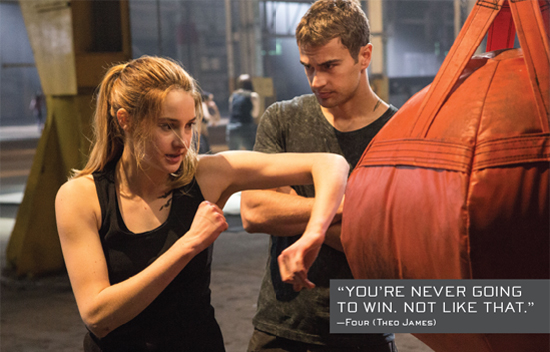 Tris Shailene Woodley and Four Theo James on the Ferris wheel during - photo 8