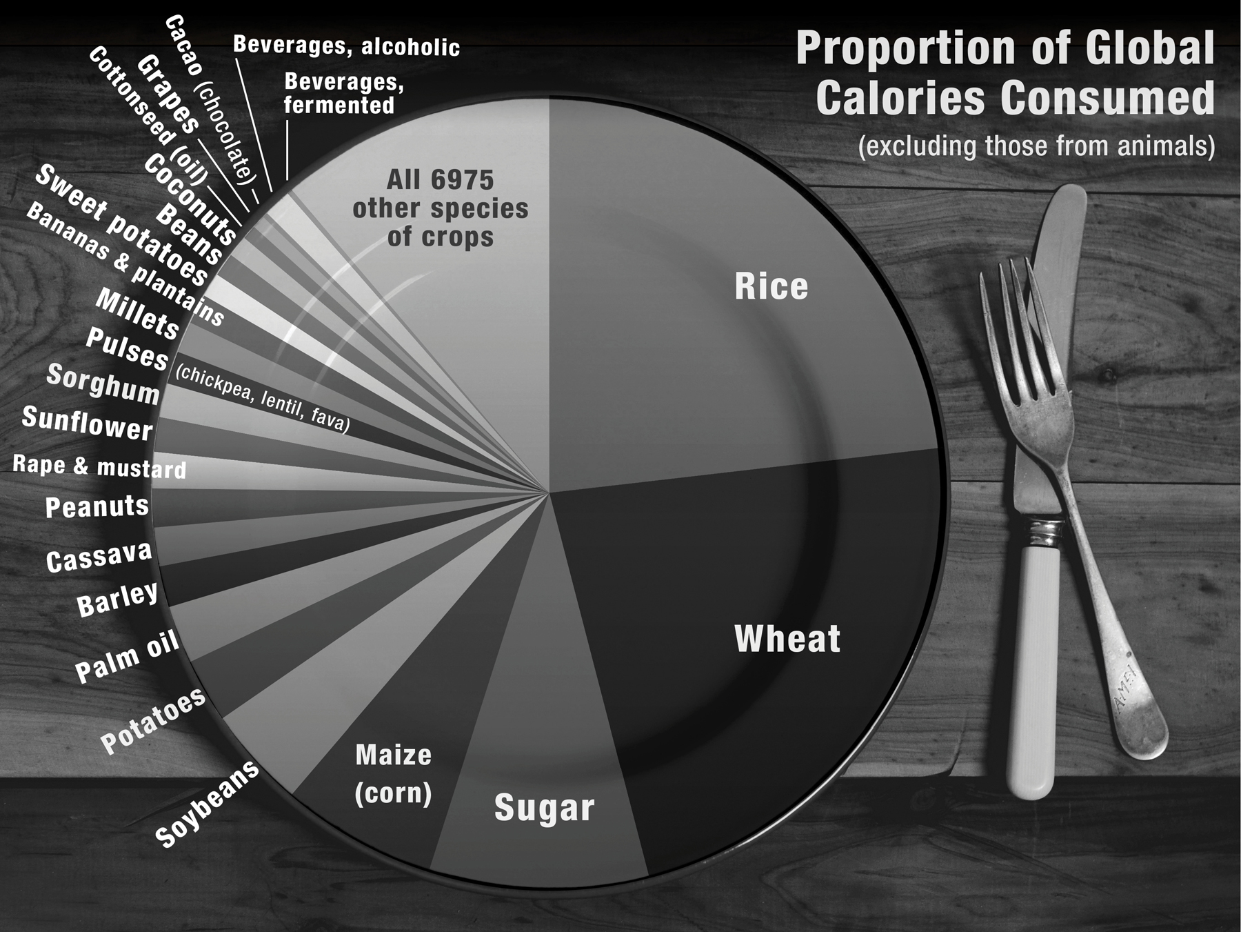 Figure 1 Proportion of global plant-based calories consumed by humans as a - photo 3