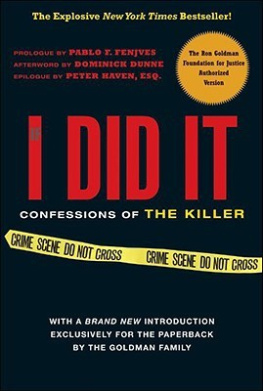 DunneDominick If I Did It: Confessions of the Killer