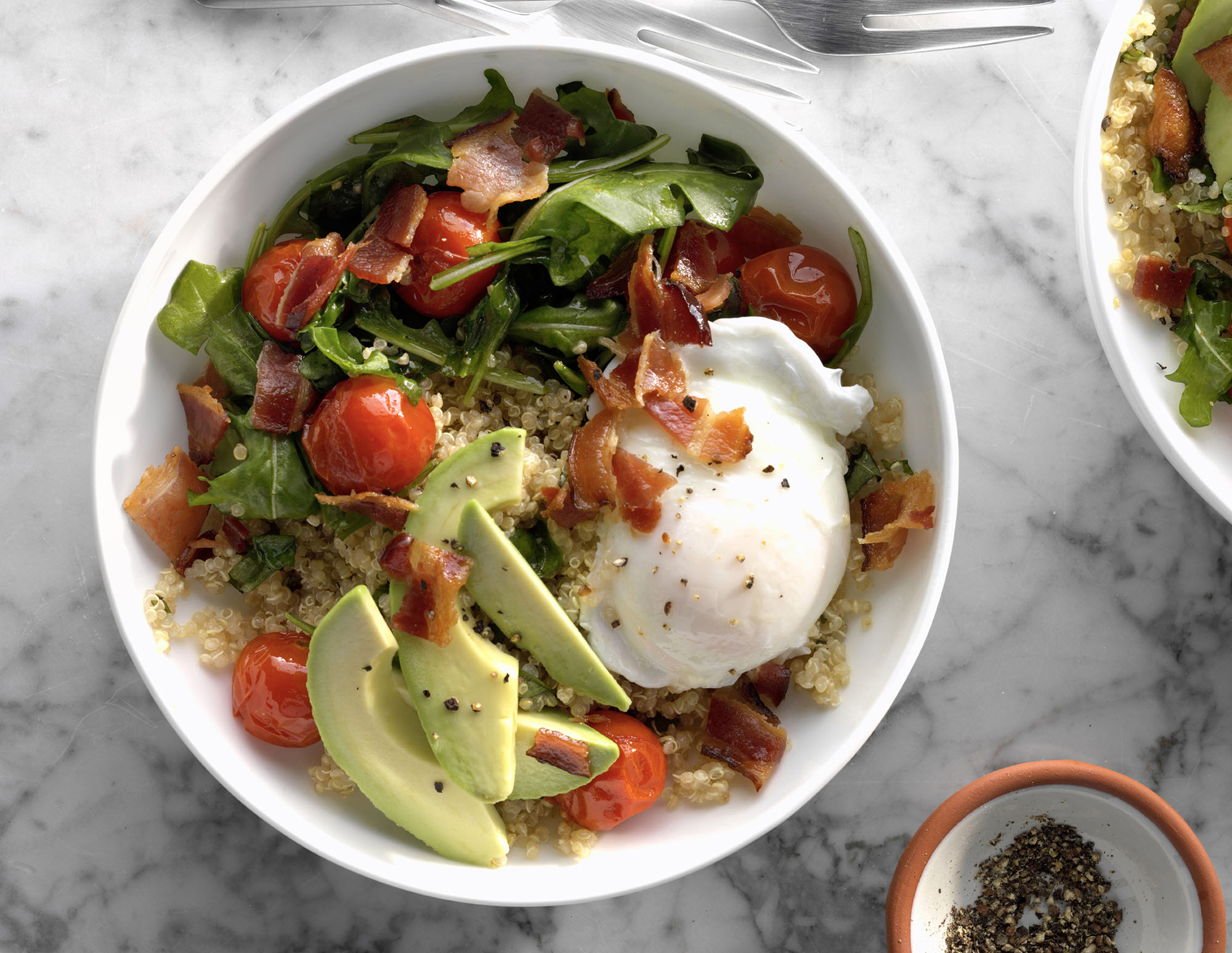 BLT GRAIN BOWLSI absolutely adore a BLT with sliced avocado and an egg - photo 11