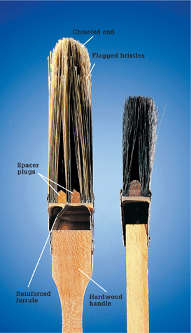 A quality brush left has a shaped hardwood handle and a sturdy reinforced - photo 16