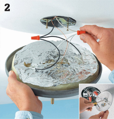 Remove the twist connectors from the fixture wires or unscrew the screw - photo 13