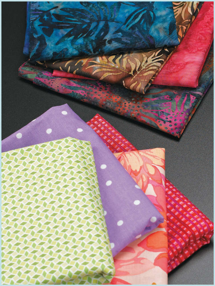 Selecting Fabrics Fabric is usually selected after a quilt design and color - photo 2