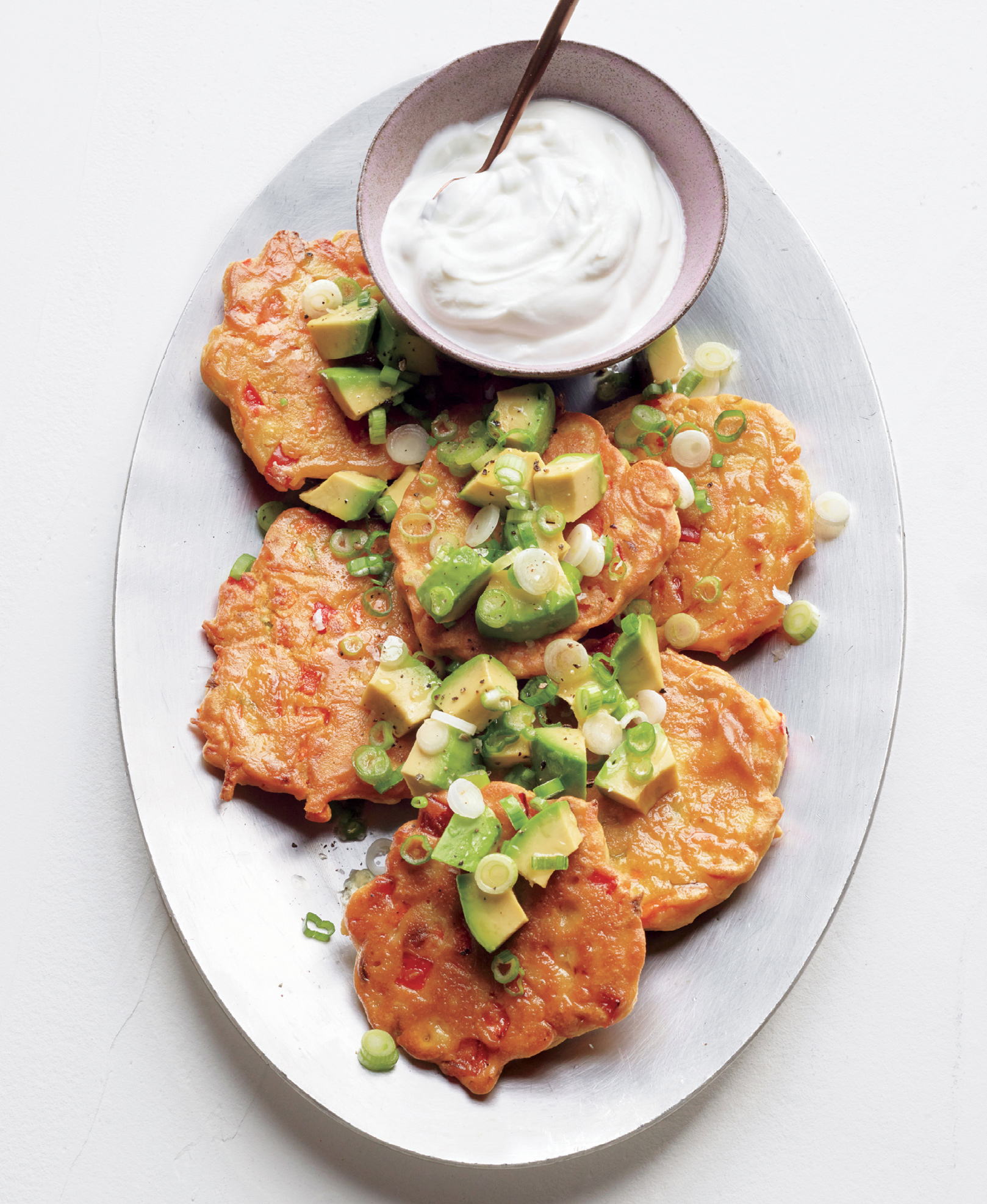 Chickpea-Vegetable Pancakes Thicker than Mediterranean-style chickpea-flour - photo 3