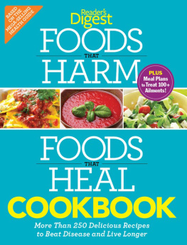 Editors of Readers Digest - Foods that Harm and Foods that Heal Cookbook